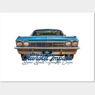 1965 Chevrolet Impala Super Sport Hardtop Coupe Posters and Art